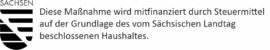 Signet Freistaat Sachsen, Fördermittelhinweis